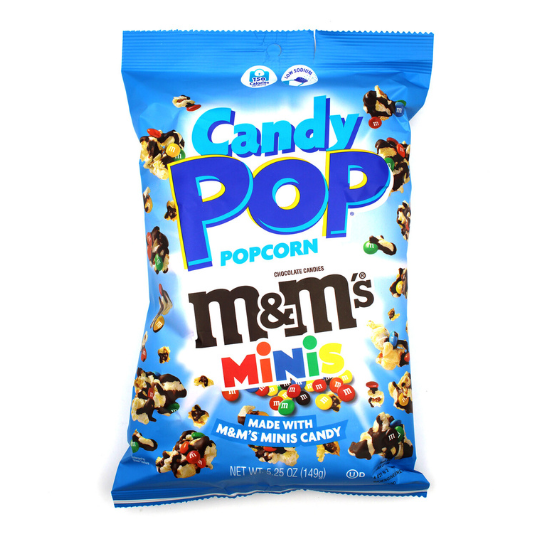 Candy Pop Corn M&M 12 x 149g