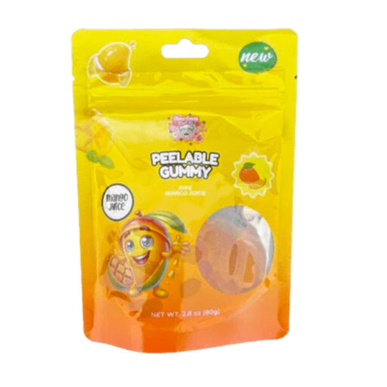 Chaos Candy - Peelable Gummy Mango 24 x 80g