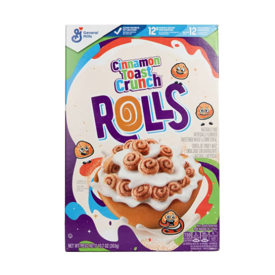 Cinnamon Toast Crunch Rolls Cereal 12 x 303 Gr