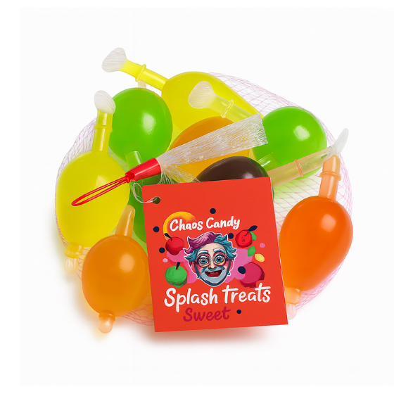 Jelly Splash - Sweet Chaos Candy 24 x 330g (Red)
