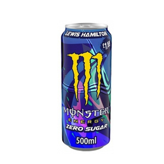Monster Energy Lewis Hamilton 2.0 Zero Sugar PMP (12 x 500ml)