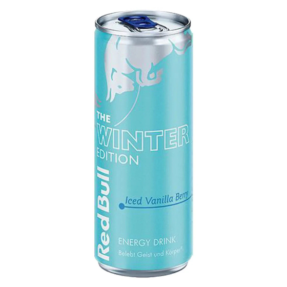 Red Bull Energy Drink Winter Edition 2024 Iced Vanilla Berry 24 x 0,25ml