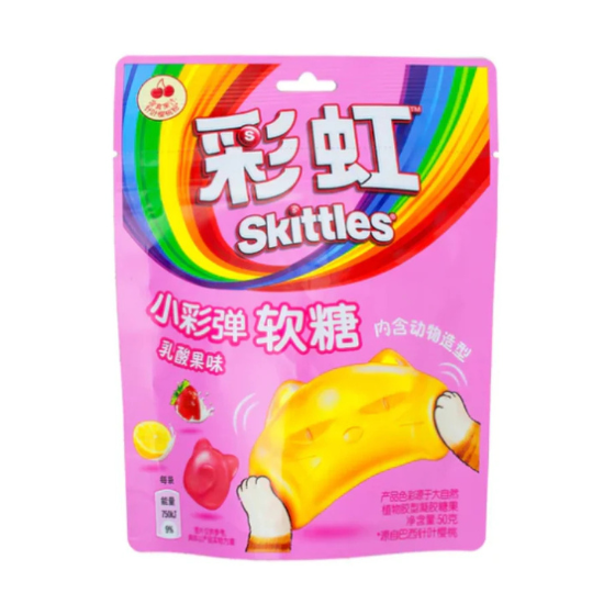 Skittle Gummie - Yogurt Fruit 6 x 50g