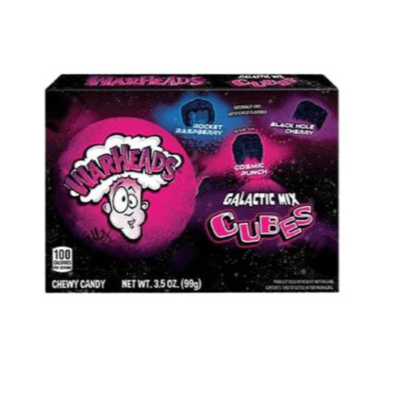 Warheads Cubes Galactic Mix 127g