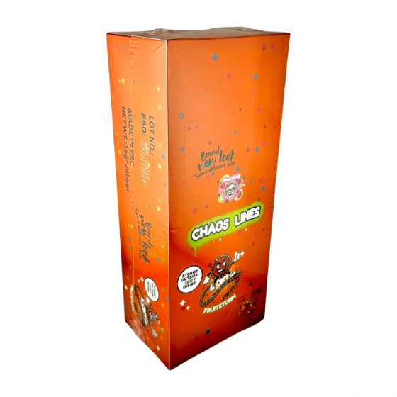 Chaos Candy Line - Rope Fruitstorm (Orange) 24 x 26g