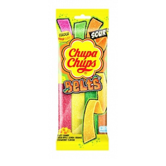 Chupa Chups Sour Belts Mixed (18 x 90g)