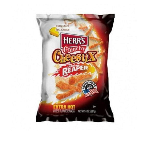 Herr's Crunchy Cheestix Carolina Reaper (8 x 227g)
