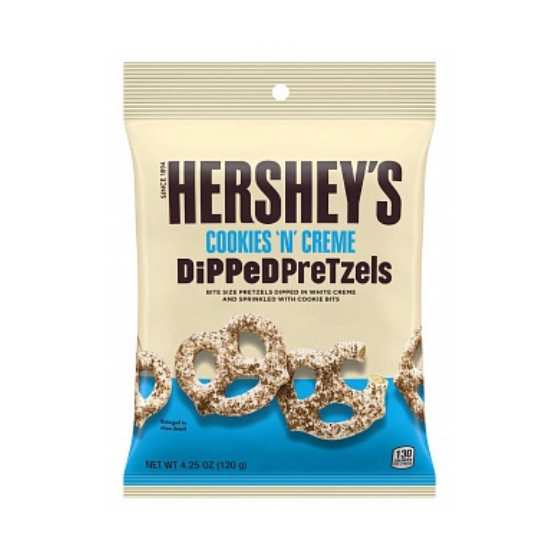 Hershey's Dipped Pretzels Cookies 'N' Creme (12 x 120g)