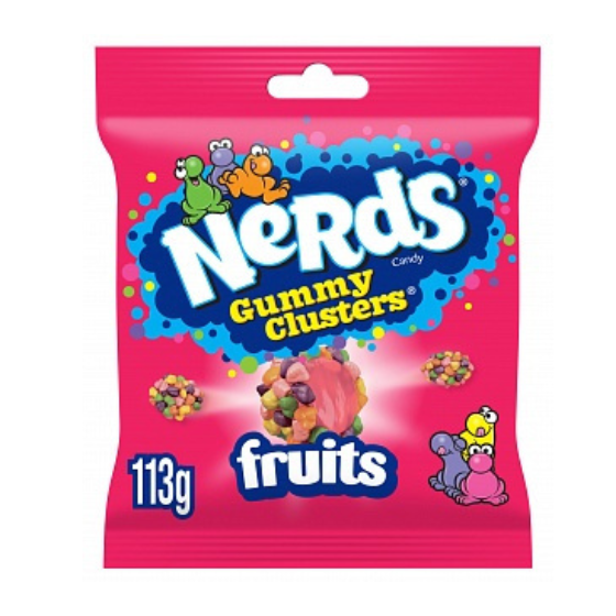 Nerds Gummy Clusters Fruit (10 x 113g)