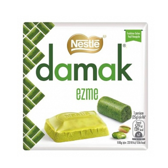 Nestle Damak Ezme Pistachio Cream Chocolate (6 x 55g)