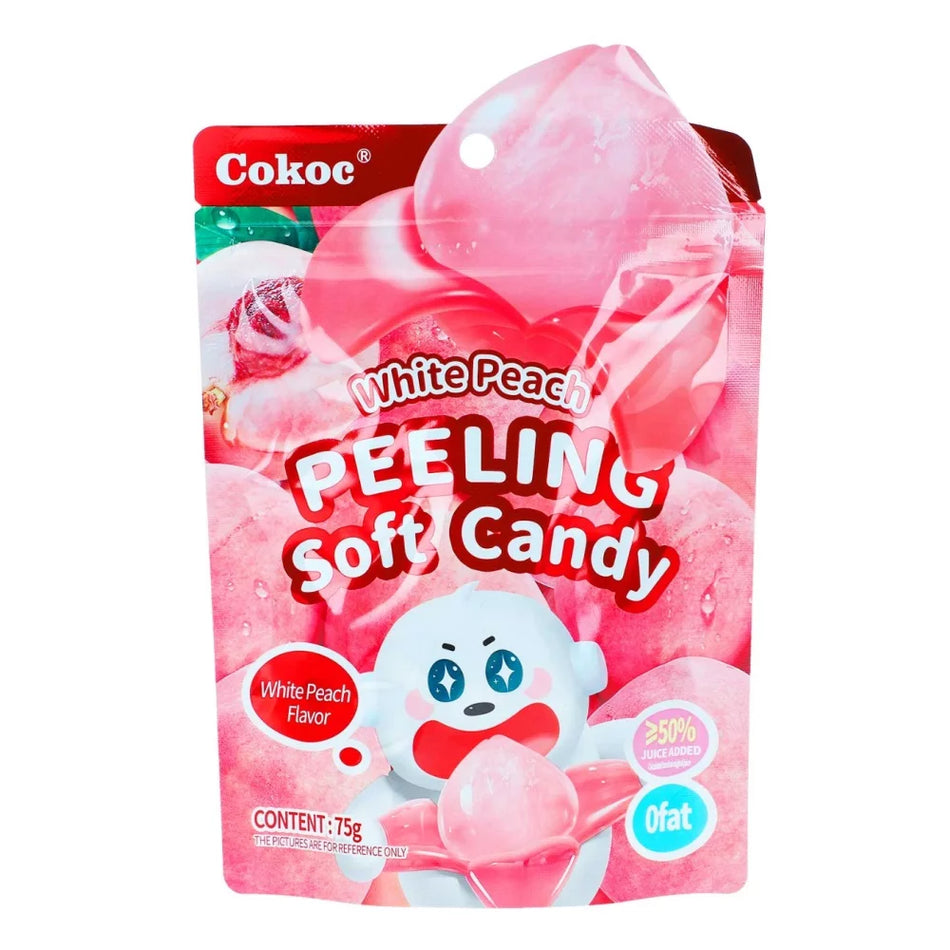 Peel Off - Candy - White Peach - 75g VE = 50 Stk