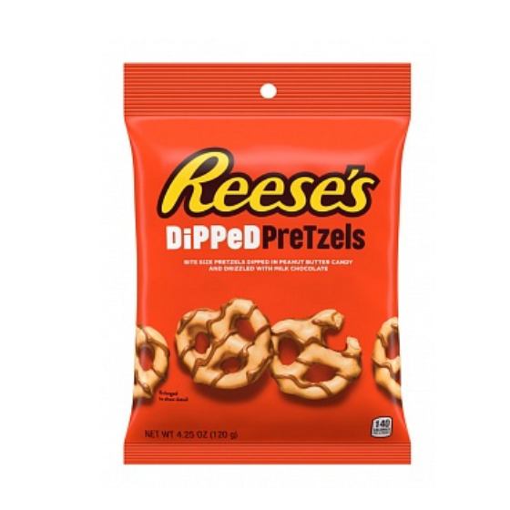 Reese's Dipped Pretzels Peanut Butter (12 x 120g)