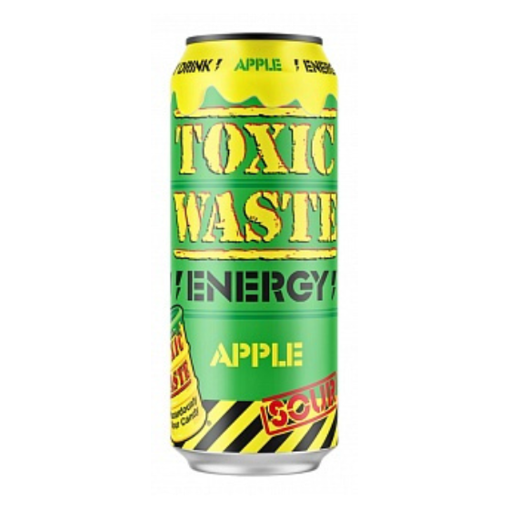Toxic Waste Energy Drink Sour Apple (12 x 500ml)