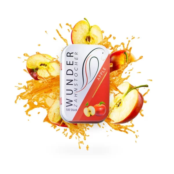 Wunder Zahnstocher - Apple - Box - VE = 10